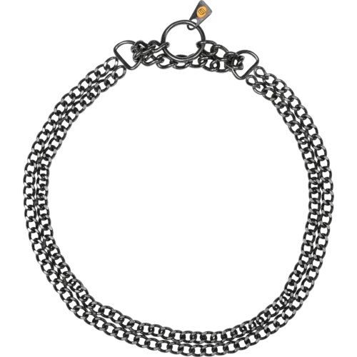 Twin Row Martingale Collar - 2mm (20")